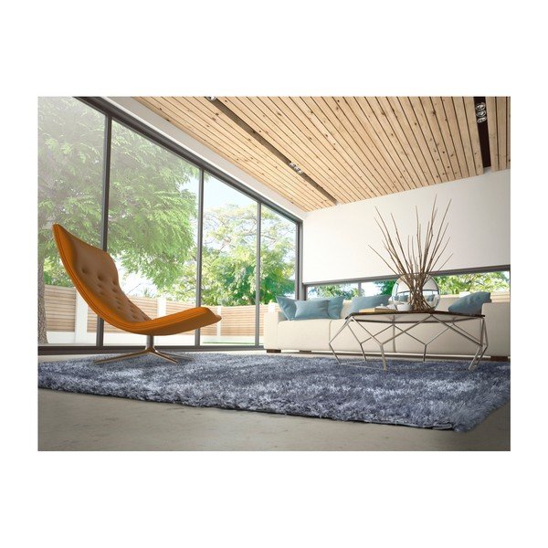 Niebieski dywan Universal Aloe Liso, 140x200 cm-image-1