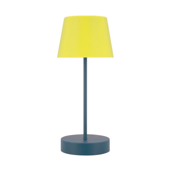 Żółto-niebieska lampa stołowa LED ze ściemniaczem (wysokość 33,5 cm) Oscar – Remember