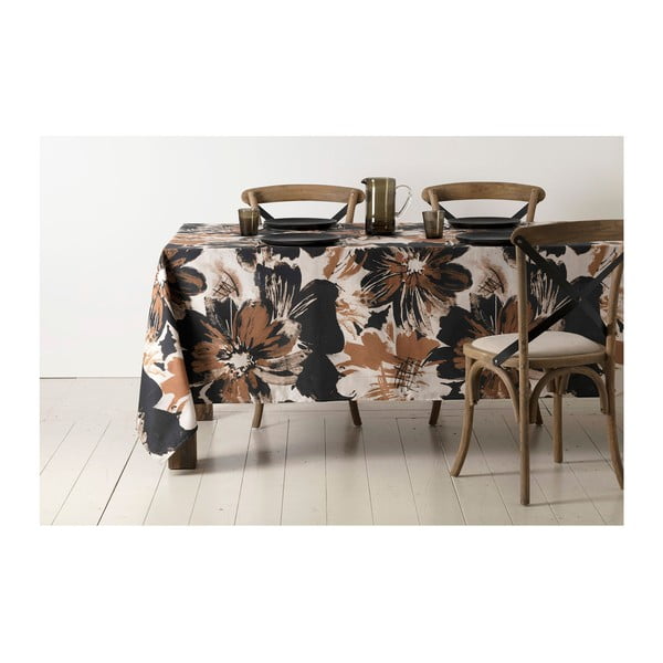 Bawełniany bieżnik 50x160 cm Fleurs – Côté Table