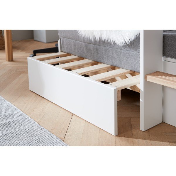 Biała rozkładana sofa dziecięca Flexa White-image-3
