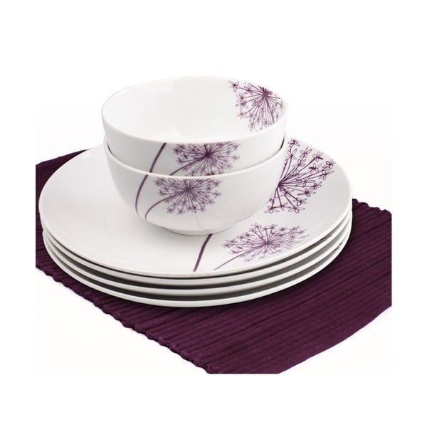 Zestaw porcelanowy Allium, 12 szt.-image-2