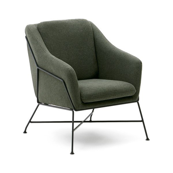 Zielony fotel Brida – Kave Home