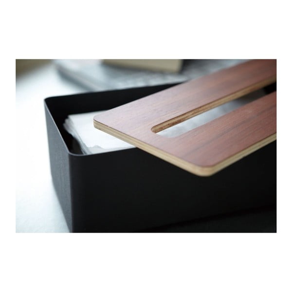 Czarny chustecznik YAMAZAKI Tsu-image-3