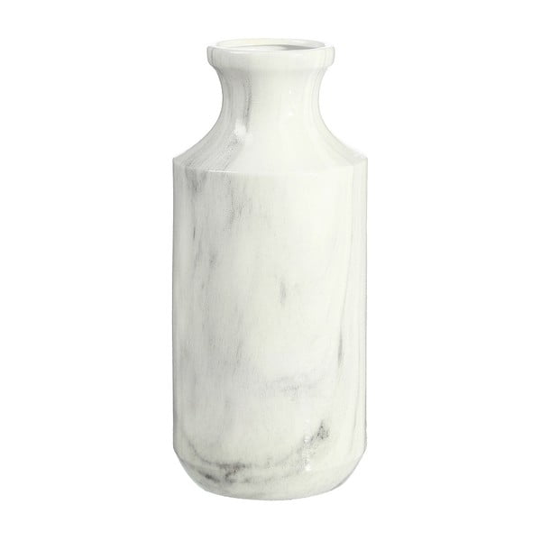 Ceramiczny wazon imitujący marmur Ixia Calderon, wysokość 36,5 cm