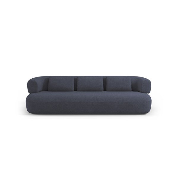 Ciemnoniebieska sofa z materiału bouclé 226 cm Jenny – Micadoni -image-2