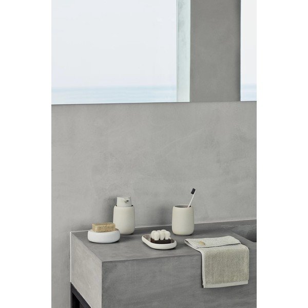 Kremowa ceramiczna mydelniczka Sono – Blomus-image-3