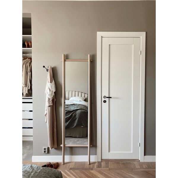 Lustro stojące z drewnianą ramą 52x5 cm Milford – Rowico-image-1