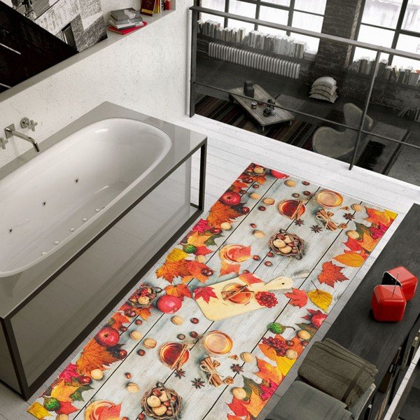 Wysoce wytrzymały dywanWebtappeti Rum E Cannella, 58x80 cm