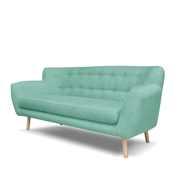 Miętowozielona sofa Cosmopolitan design London, 192 cm-image-2