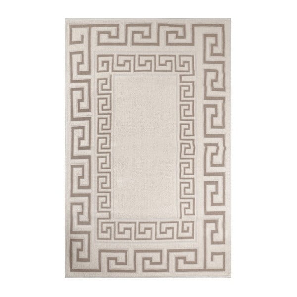 Kremowy dywan z domieszką bawełny Versage Coffee, 120x180 cm