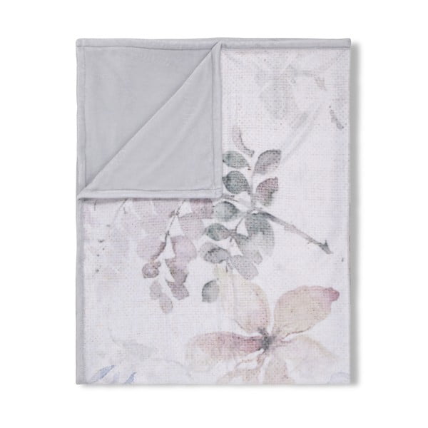 Koc z mikropluszu 130x160 cm – Descanso-image-1