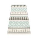 Szaro-turkusowy chodnik odpowiedni na zewnątrz 70x180 cm Asta Pale Turquoise – Pappelina