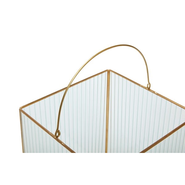 Szklany lampion 2 szt. (wysokość 31 cm) Ripple – Hübsch-image-3