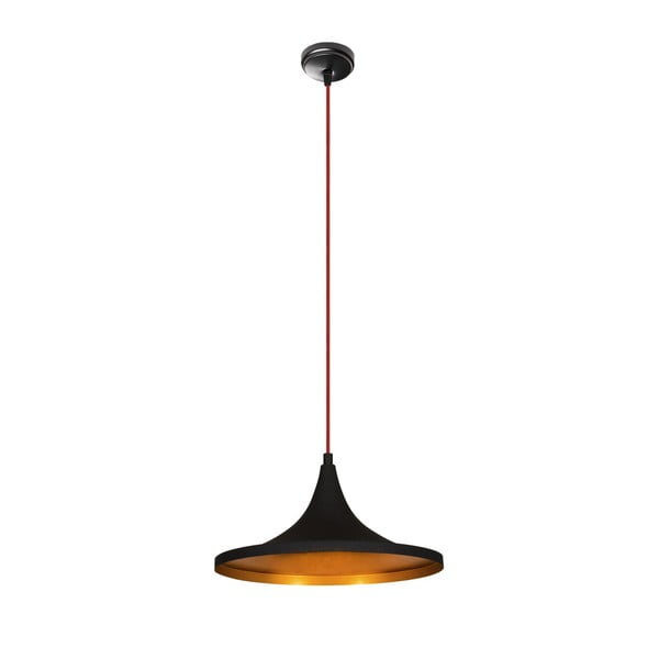 Czarna metalowa lampa wisząca Opviq lights Leon