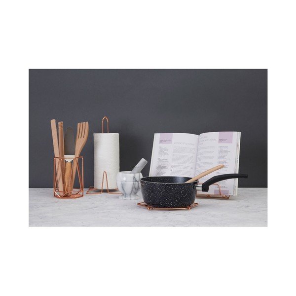 Stojak na książkę kucharską w kolorze miedzi Premier Housewares Vertex-image-1