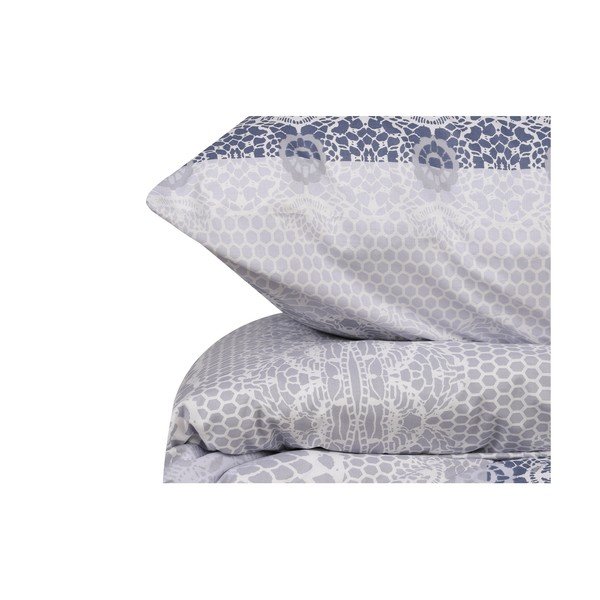 Niebieska bawełniana pościel dwuosobowa 200x200 cm Asia – Mijolnir-image-3