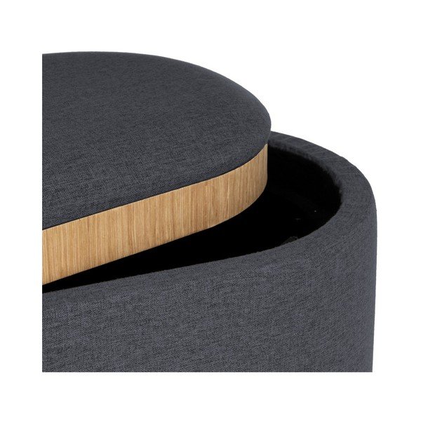 Ciemnoszary puf – Casa Selección-image-1