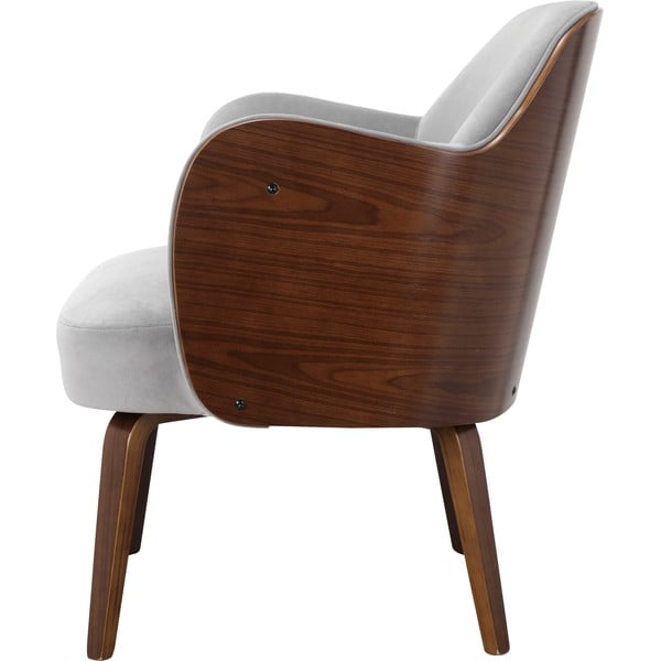 Szary aksamitny fotel Haruko – Støraa-image-2