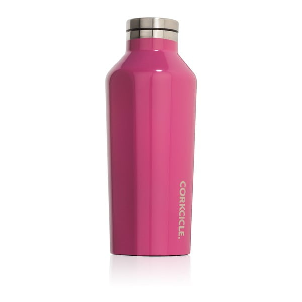 Różowa podróżna butelka termiczna Corkcicle Canteen, 260 ml