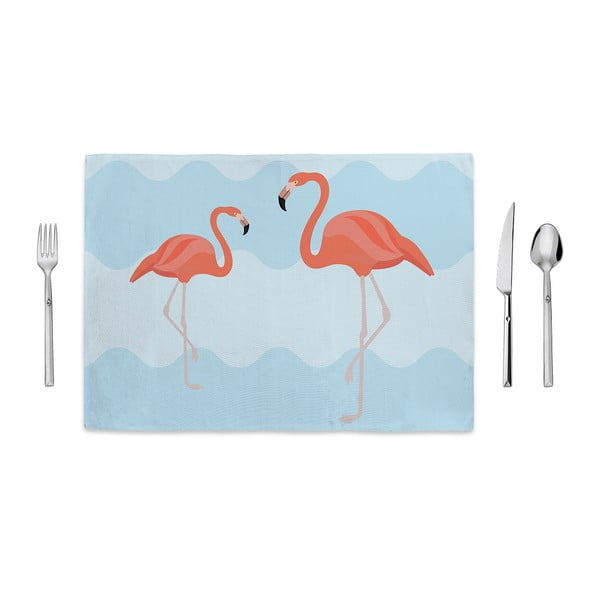 Mata kuchenna Home de Bleu Flamingo Friends, 35x49 cm