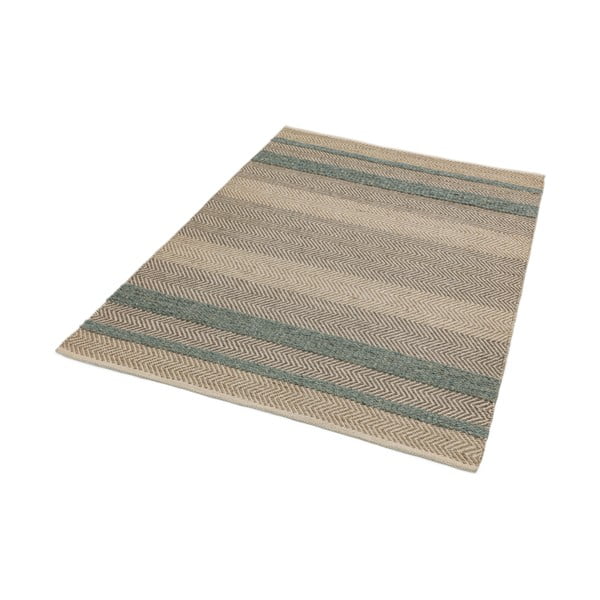 Brązowo-turkusowy dywan Asiatic Carpets Fields, 160x230 cm-image-1