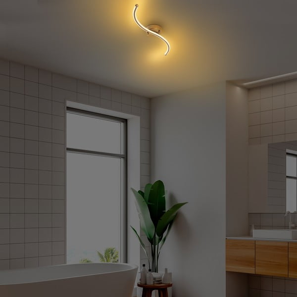 Lampa sufitowa LED w kolorze złota 10x67 cm Yilan – Opviq lights-image-2