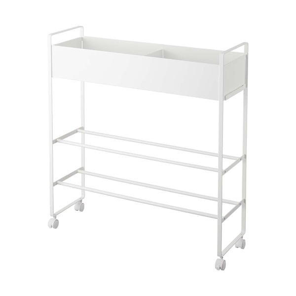 Biała metalowa dziecięca szafka na buty 74,5x74,5x22 cm Tower – YAMAZAKI