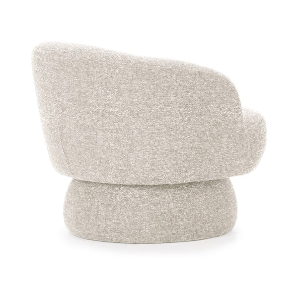 Beżowy obrotowy fotel Dali – MOME-image-4