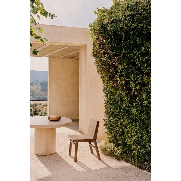Drewniane krzesło ogrodowe w naturalnym kolorze Itani – Kave Home-image-4