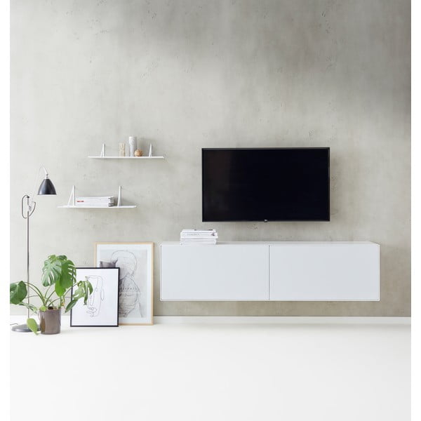 Biała komoda pod TV Edge by Hammel-image-1