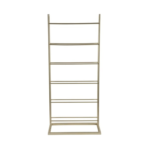 Metalowy regał na wino w kolorze złota liczba butelek 5 38x84,5x20 cm Single Floor – PT LIVING