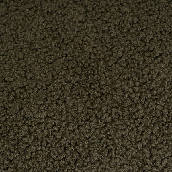 Zielony koc z materiału sherpa 130x160 cm Sherpa Bouclé – Casa Selección-image-3