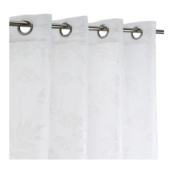 Firanka w biało-srebrnym kolorze 140x260 cm Bonsái – Casa Selección-image-2