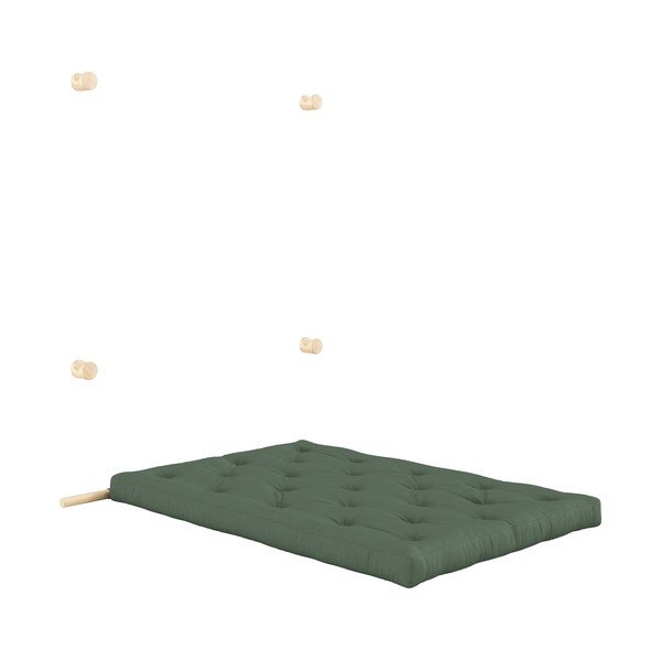 Zielona rozkładana sofa 135 cm Hooked – Karup Design-image-4