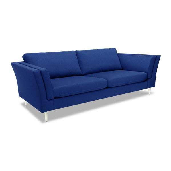 Niebieska sofa 3-osobowa Vivonita Connor