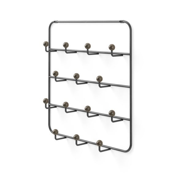 Czarny metalowy wieszak na drzwi 36 cm Estique – Umbra-image-4