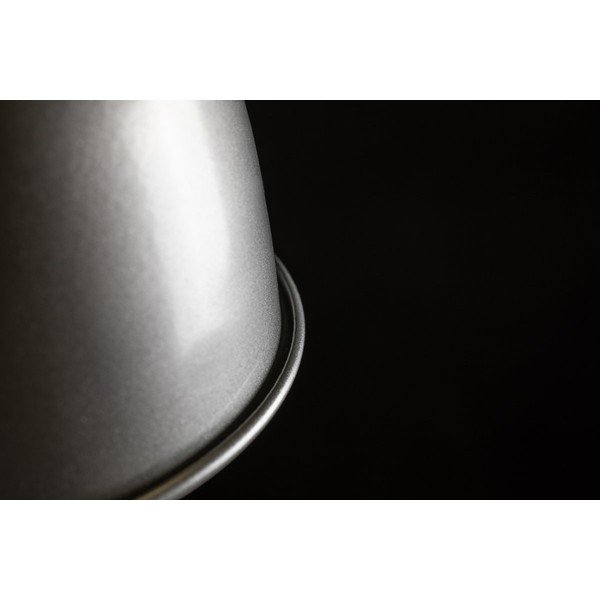 Lampa wisząca w kolorze srebra z metalowym kloszem ø 22 cm Zenit – GTV-image-1