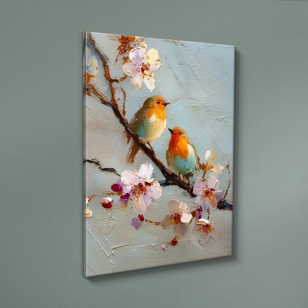 Obraz drukowany z ramą w zestawie 60x80 cm Robins – Styler-image-3