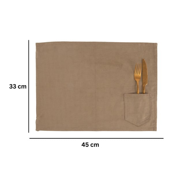 Tekstylna mata stołowa 33x45 cm Velmar – Tiseco Home Studio-image-4