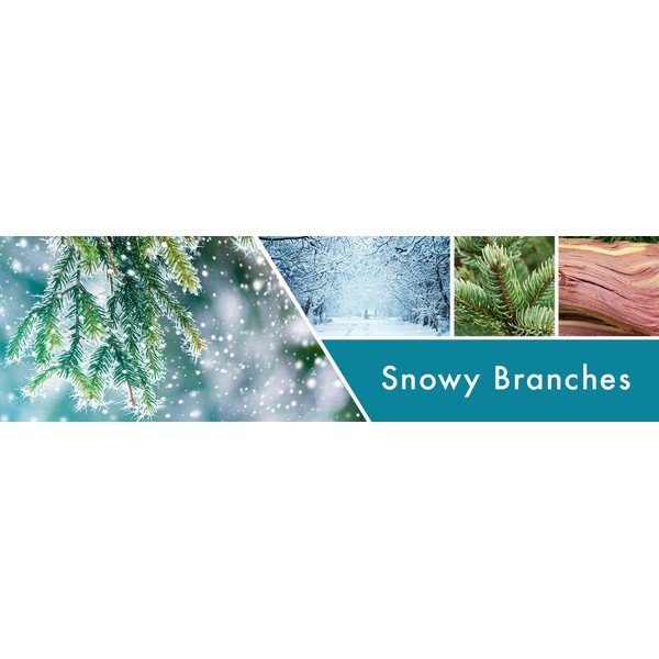 Goose Creek Snowy Branches świeca zapachowa, czas palenia 35 h-image-1