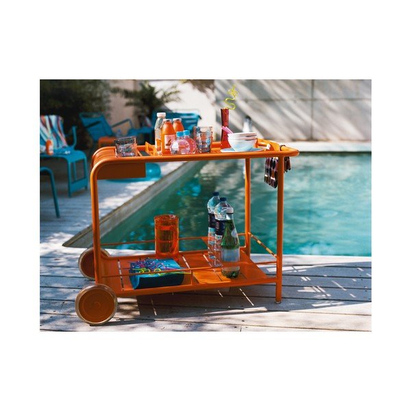 Czarny stolik do serwowania Fermob Luxembourg-image-1