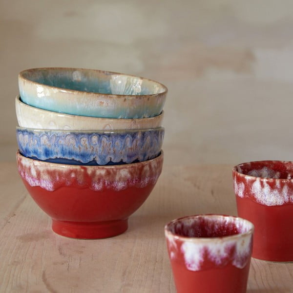 Kamionkowe miski zestaw 4 szt. ø 15 cm Latte – Costa Nova-image-1