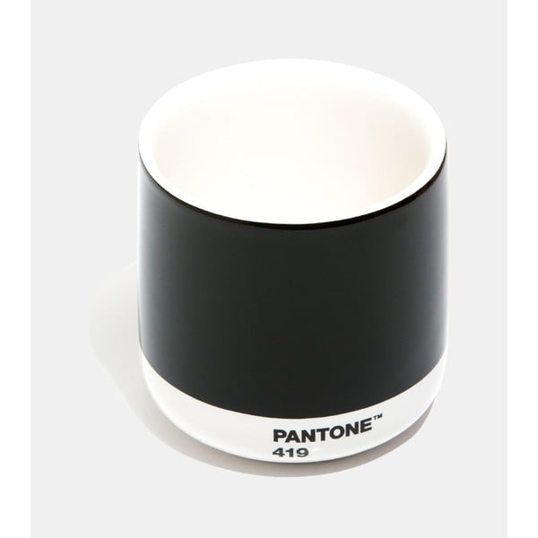 Czarny ceramiczny kubek 175 ml Cortado Black 419 – Pantone