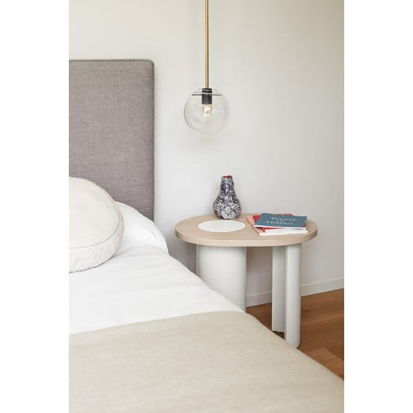 Stolik w dekorze jesionu 45x60 cm Nori – Teulat-image-1