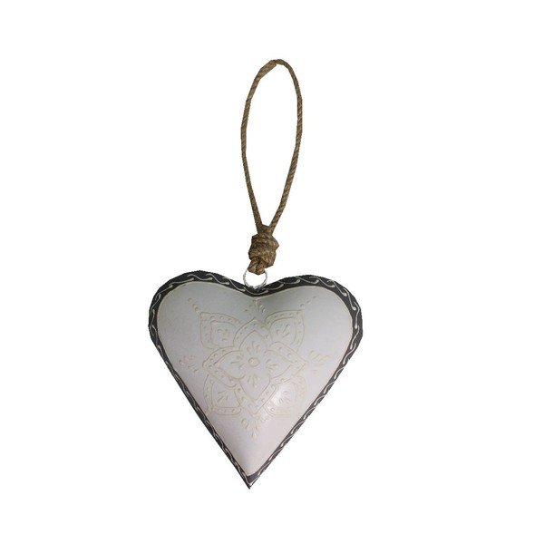 Serce dekoracyjne Antic Line Light Heart, 16 cm