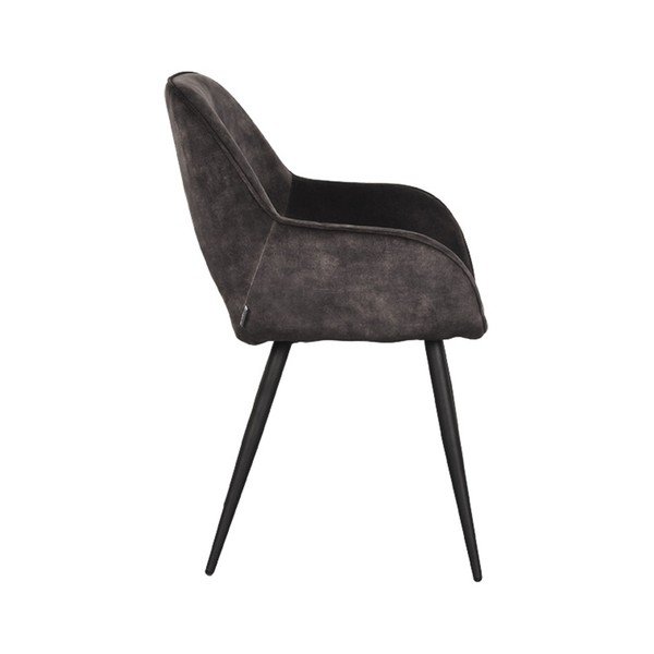 Antracytowe krzesła zestaw 2 szt. Fer – LABEL51-image-3