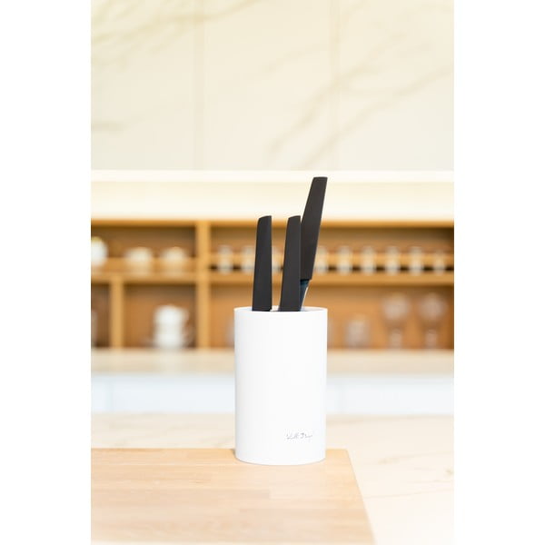 Biały stojak na noże Vialli Design Universal-image-2