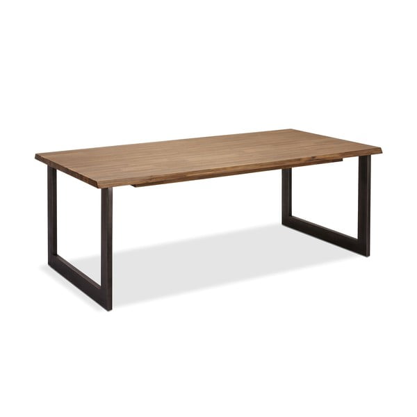 Stół z blatem z drewna akacjowego Furnhouse Mallorca 180x190 cm