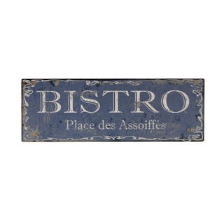 Tabliczka z blachy Antic Line Bistro