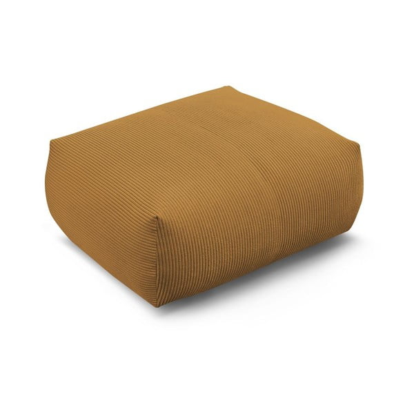 Żółty sztruksowy podnóżek Voltaire – Bobochic Paris-image-4